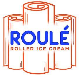 ROULÉ ROLLED ICE CREAM logo