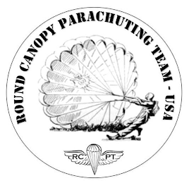 ROUND CANOPY PARACHUTING TEAM - USA RC PT logo
