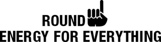 ROUND ENERGY FOR EVERYTHING logo