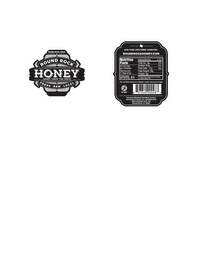 ROUND ROCK HONEY HONEY FROM THE ROCK FRESH RAW LOCAL logo