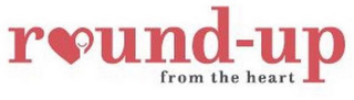 ROUND-UP FROM THE HEART logo