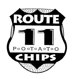 ROUTE 11 POTATO CHIPS logo