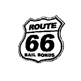 ROUTE 66 BAIL BONDS logo