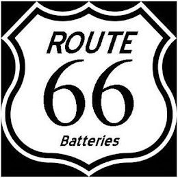 ROUTE 66 BATTERIES logo