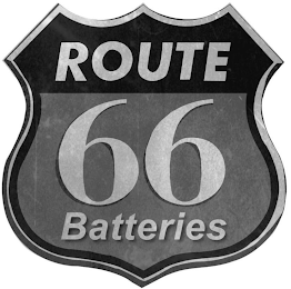ROUTE 66 BATTERIES logo