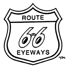 ROUTE 66 EYEWAYS logo