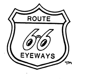 ROUTE 66 EYEWAYS logo