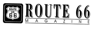 ROUTE 66 MAGAZINE logo