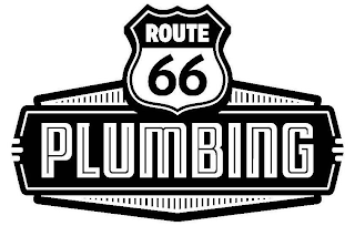 ROUTE 66 PLUMBING logo