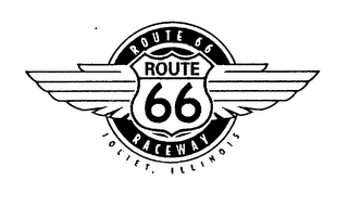 ROUTE 66 RACEWAY JOLIET, ILLINOIS logo