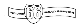 ROUTE 66 ROAD SERVICE logo