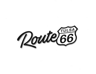 ROUTE 66 TULSA logo