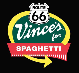 ROUTE 66 VINCE'S FOR SPAGHETTI logo