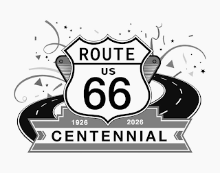 ROUTE US 66 CENTENNIAL 1926 2026 logo