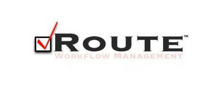ROUTE WORKFLOW MANAGEMENT logo
