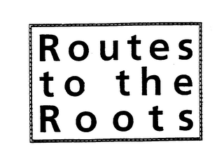 ROUTES TO THE ROOTS logo