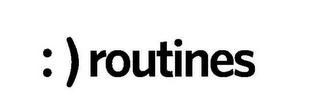 :) ROUTINES logo
