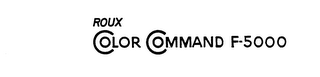 ROUX COLOR COMMAND F-5000 logo