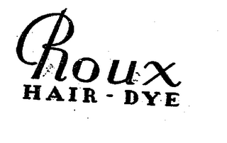 ROUX HAIR-DYE logo