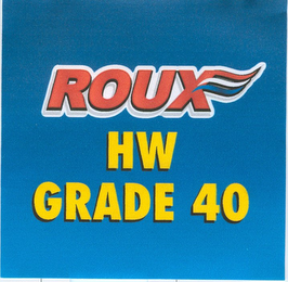 ROUX HW GRADE 40 logo