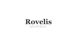ROVELIS DESIGNED TO INSPIRE | BUILT FOR LIFE logo