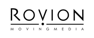 ROVION MOVING MEDIA logo