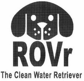 ROVR THE CLEAN WATER RETRIEVER logo