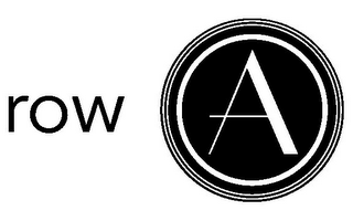 ROW A logo