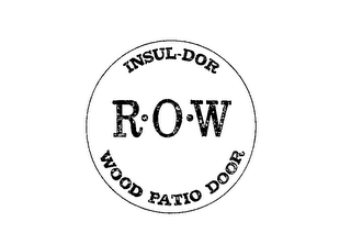 R.O.W INSUL-DOR logo