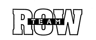 ROW TEAM logo