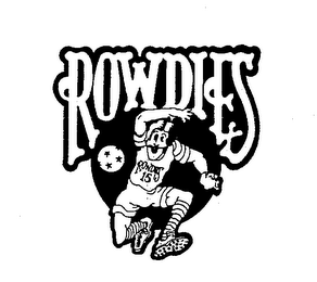 ROWDIES 15 logo