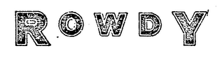 ROWDY logo