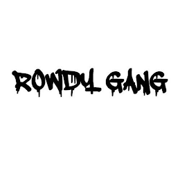 ROWDY GANG logo