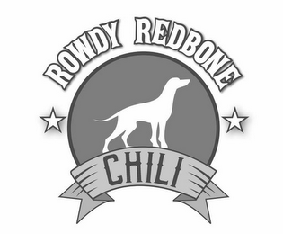 ROWDY REDBONE CHILI logo
