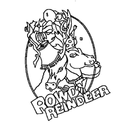 ROWDY REINDEER logo
