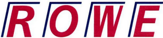 ROWE logo