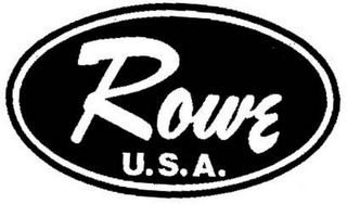 ROWE U.S.A. logo