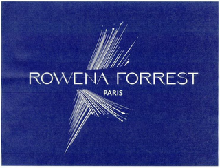 ROWENA FORREST PARIS logo
