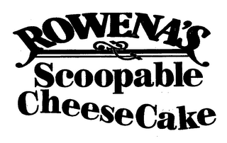 ROWENA'S SCOOPABLE CHEESECAKE logo