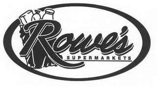 ROWE'S SUPERMARKETS logo