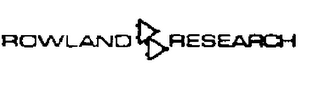 ROWLAND RESEARCH logo