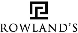 ROWLAND'S logo
