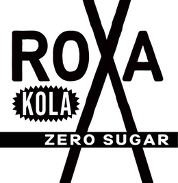 ROXA KOLA ZERO SUGAR logo