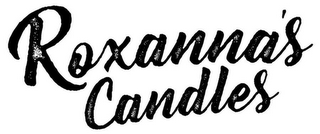 ROXANNA'S CANDLES logo