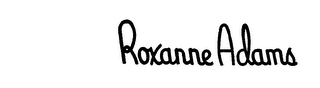 ROXANNE ADAMS logo