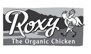 ROXY THE ORGANIC CHICKEN logo