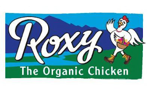 ROXY THE ORGANIC CHICKEN logo