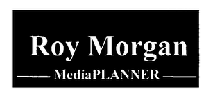 ROY MORGAN MEDIA PLANNER logo
