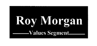 ROY MORGAN VALUES SEGMENT logo