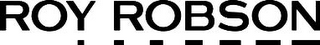 ROY ROBSON logo